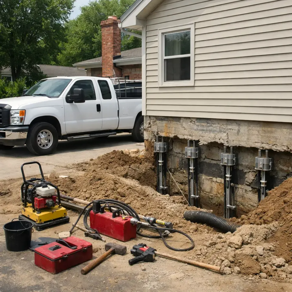 Crawl Space Moisture Mitigation & Encapsulation — Clarksville